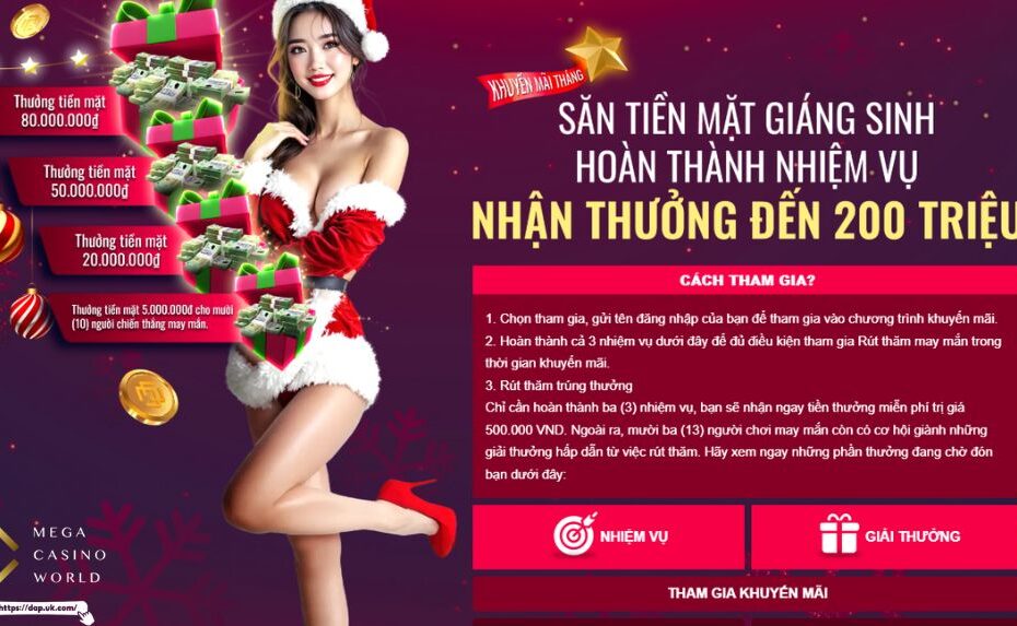 Khuyến Mãi Giáng Sinh Tại MCW77